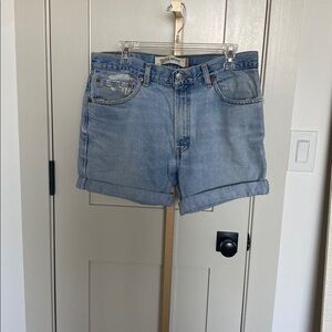 Levi's Light Blue Jean Shorts for Women
